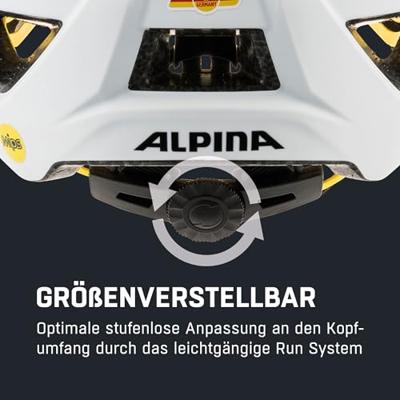 Olympic Sportswear Alpina sports tour helm delft mips 51-56 mat wit - thumbnail