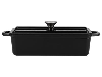 SILVERCREST Gietijzeren broodpan (Rechthoekig, Zwart)