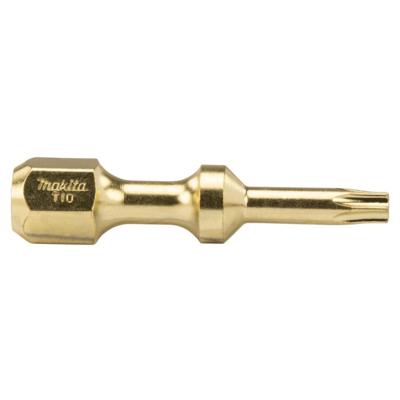 Makita XTT Slagschroefbit TORX Lengte 30mm Opname 1/4 Bit maat T10