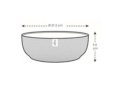 Jazz bowl 28cm lavendel lila bloempot elho - Elho Jazz bowl 28cm lavendel lila bloempot elho - Elho