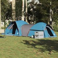 VidaXL Tent 5-persoons waterdicht blauw - thumbnail