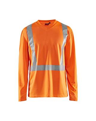 Blåkläder UV-T-Shirt lange mouw High-Vis 33831011 | High-Vis Oranje | Maat 4XL - 7330509379981