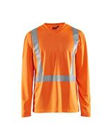 Blåkläder UV-T-Shirt lange mouw High-Vis 33831011 | High-Vis Oranje | Maat 4XL - 7330509379981 - thumbnail