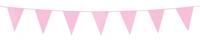 Roze Mini Vlaggenlijn - 3 meter - thumbnail