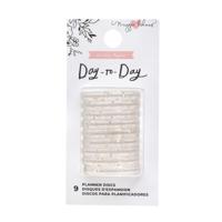 Crate Paper • day-to-day planner discs small gold glitter - thumbnail