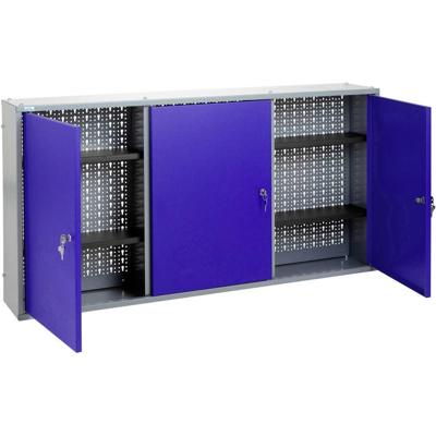 Küpper 70097 Hangkast voor gereedschap (l x b x h) 190 x 1200 x 600 mm Blauw, Zilver