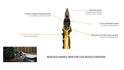 DeWalt DWHT14675-0 | ERGO BLIKSCHAAR | 250MM | Recht SNIJDEND - DWHT14675-0 - thumbnail