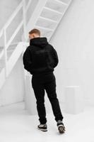 Cou7ure Essentials Rubber Trainingspak Heren Zwart - Maat M - Kleur: Zwart | Soccerfanshop - thumbnail