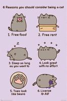 Pusheen Poster Pack Reasosn to be a Cat 61 x 91 cm (4) - thumbnail