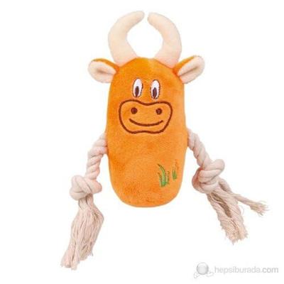 TRIXIE PLUCHE DIER MET TOUW EN TENNISBAL ASSORTI 16 CM 3 ST - thumbnail