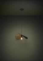 Stars of Light Zwarte hanglampSaceda met goud Ø 53cm - 390393 - thumbnail