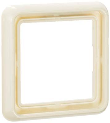 Jung CD500 afdekraam 1-voudig creme CD 581 W