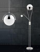 Trio VloerlampChris 2-lichts 180cm chroom - 478310206 - thumbnail