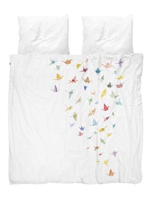 Snurk Crane Birds dekbedovertrek