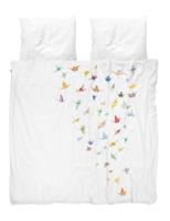 Snurk Crane Birds dekbedovertrek - thumbnail