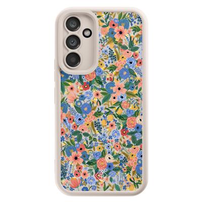 Samsung Galaxy A34 beige case - Floral garden