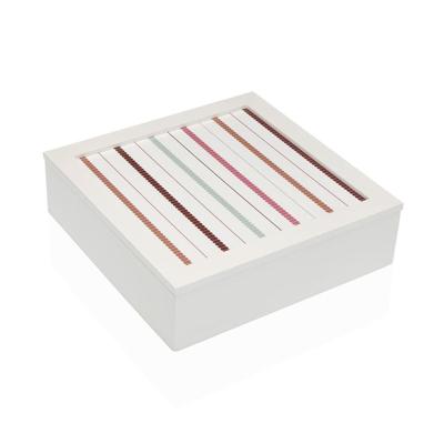 Juwelenkistje Versa FLINT Hout MDF 24 x 7 x 24 cm