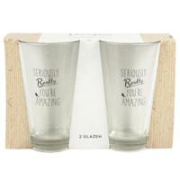 Dutch Rose longdrinkglazen 330 ml set 2 stuks | 8 stuks - thumbnail