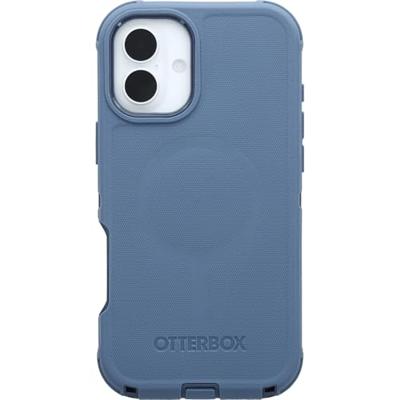 Otterbox Defender Backcover Apple iPhone 16 Plus Blauw MagSafe compatible, Stootbestendig Otterbox Defender Backcover Apple iPhone 16 Plus Blauw MagSafe compatible, Stootbestendig
