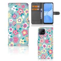 OPPO A73 5G Hoesje Flower Power - thumbnail