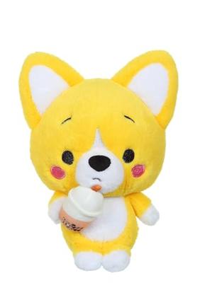 Little Corgi Cuties knuffel - GIPSY TOYS - 20 cm - Bubble Tea