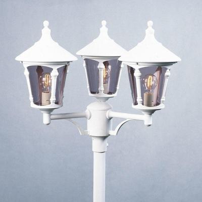 Buitenverlichting lantaarnpaal Virgo 54 cm 3-lichts wit 573-250