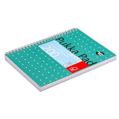 Notitieboek pukka jotta a5 lijn 200pag 80gr gn | 3 stuks