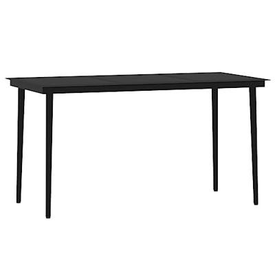5-delige Tuinset zwart