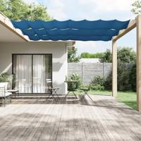 VidaXL Luifel verticaal 60x1000 cm oxford stof blauw - thumbnail