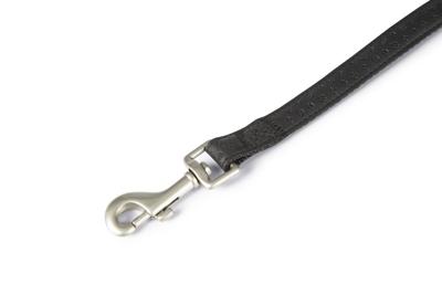 Hondenriem Mac Leather 120cm x 20mm zwart