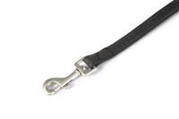 Hondenriem Mac Leather 120cm x 20mm zwart - thumbnail