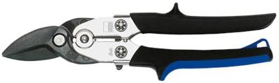 Erdi Figuurschaar | lengte 260 mm rechts | staal max. 1,2 mm | RVS max. 1 mm | 1 stuk - D27 - D27
