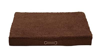 Sun Garden buddy orthopedisch hondenkussen 100x65x10cm donkerbruin