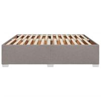 Bedframe zonder matras stof taupe 180x200 cm - thumbnail