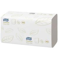 Tork Premium handdoek extra soft, 2-laags, ZZ-fold, systeem H3, wit, 200 sheets, pak van 15 stuks - thumbnail