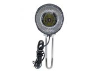 Simson Koplamp round naafdynamo 7 lux led zwart - thumbnail