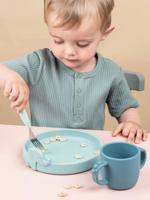 Done by Deer Peekaboo serviesset Deer friends Blue - thumbnail