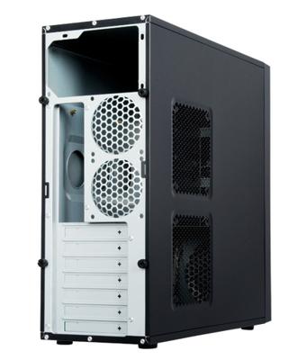 Chieftec CQ-01B-U3-OP computerbehuizing Midi-Toren Zwart