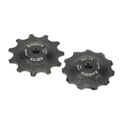 ENDURO BEARINGS Jockey wheel set xd-15 - shimano dura ace - 11 speed - black