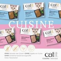 Catit Cuisine Kattenmousse, Zeevis, 90 g - thumbnail