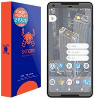 Skinomi TechSkin - matte beschermfolie voor Google Pixel 2 XL dekt het scherm en is compatibel, 2-pack - thumbnail