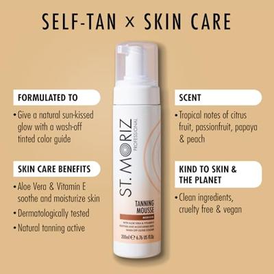 St Moriz Tanning Mousse Medium St Moriz Tanning Mousse Medium