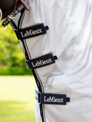 LeMieux Fly Rider Rug grijs maat:l LeMieux Fly Rider Rug grijs maat:l