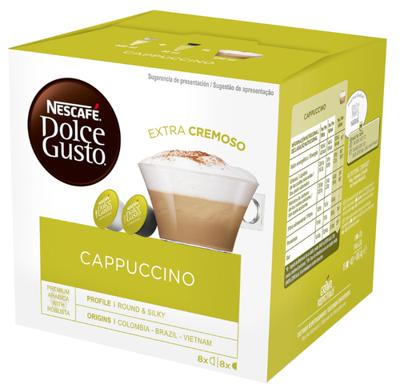 Koffiecapsules Nestlé CAPPUCCINO Cappuccino (16 Stuks) (8 uds)
