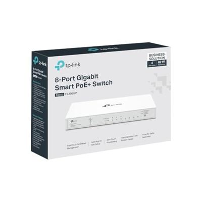 TP-Link FESTA FS308GP netwerk-switch Managed Gigabit Ethernet (10/100/1000) Power over Ethernet (PoE TP-Link FESTA FS308GP netwerk-switch Managed Gigabit Ethernet (10/100/1000) Power over Ethernet (PoE