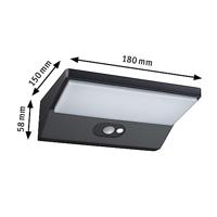 Paulmann 94333 Buitenlamp (wand) LED LED vast ingebouwd 7.4 W Donkergrijs - thumbnail