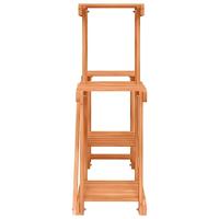 Plantenstandaard 90x25x73,5 cm massief vurenhout - thumbnail