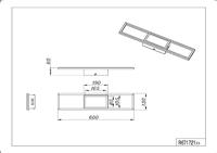 Trio Verstelbare led plafondlampTwister zwart - R67183132 - thumbnail
