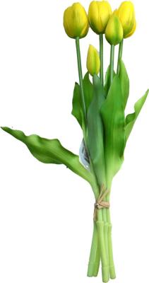 Boeket 5 tulpen geel Driesprong Collection - Driesprong collection