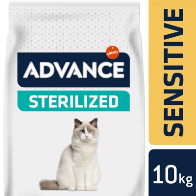 Advance Sterilized Sensitive High Protein met zalm kattenvoer 2 x 10 kg Advance Sterilized Sensitive High Protein met zalm kattenvoer 2 x 10 kg